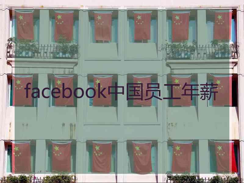 facebook中国员工年薪