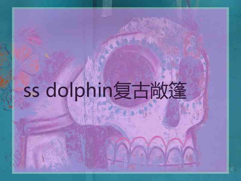 ss dolphin复古敞篷