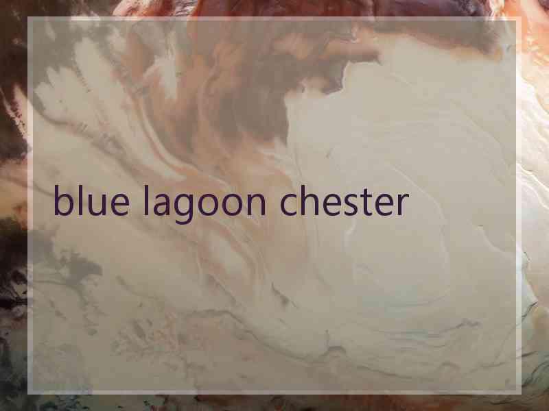blue lagoon chester
