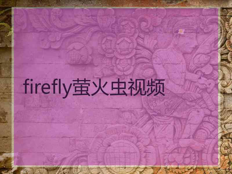 firefly萤火虫视频