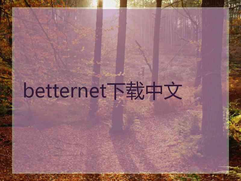 betternet下载中文