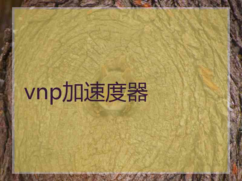 vnp加速度器
