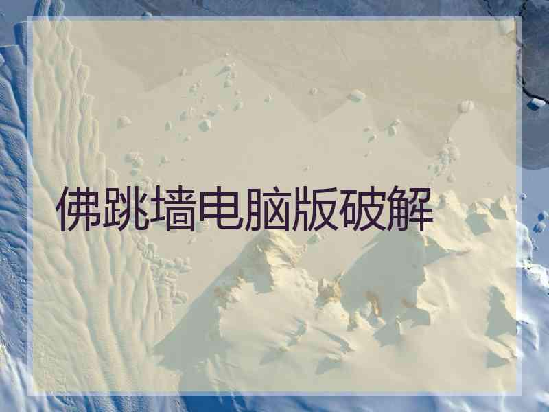 佛跳墙电脑版破解