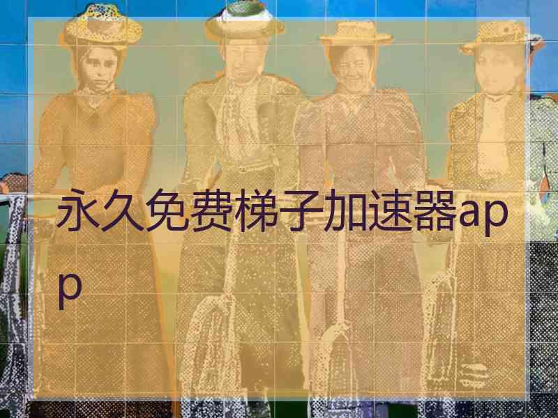 永久免费梯子加速器app