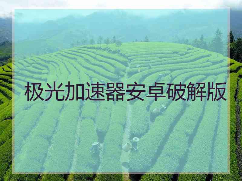 极光加速器安卓破解版