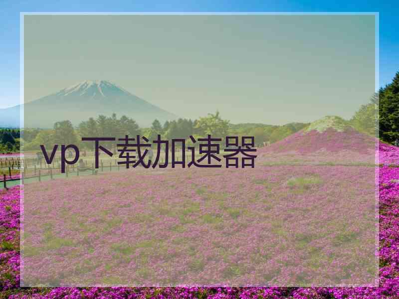 vp下载加速器