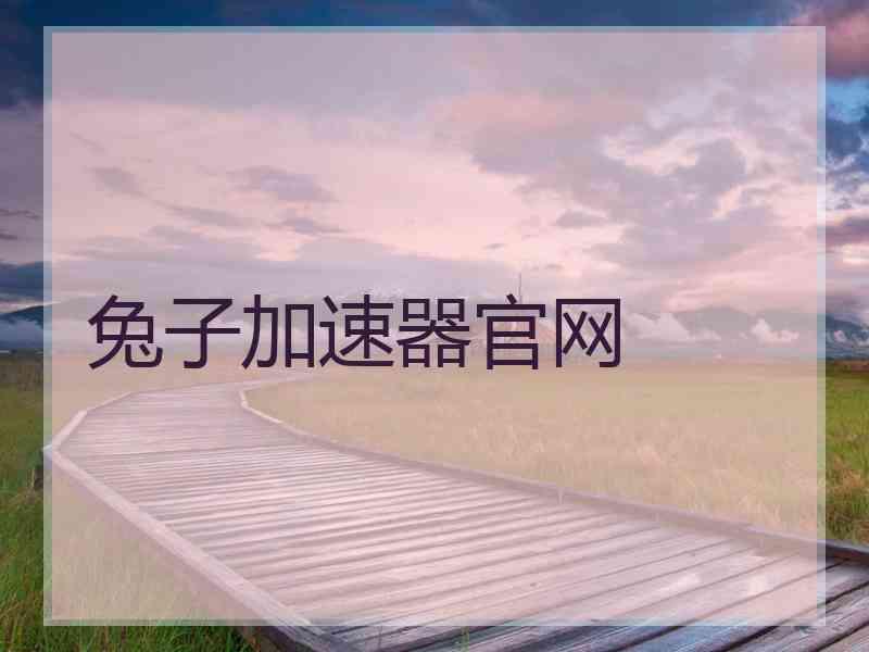 兔子加速器官网