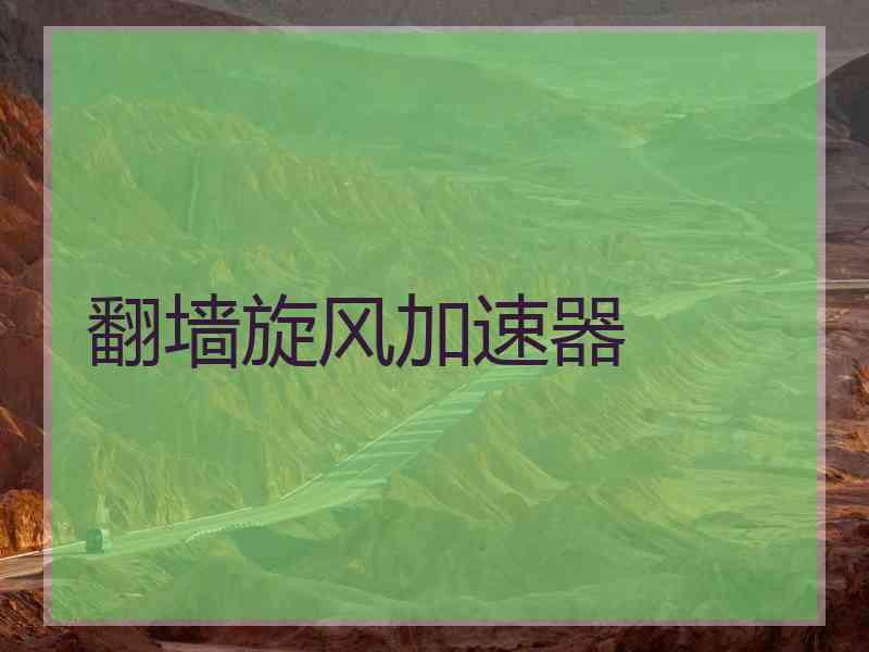 翻墙旋风加速器