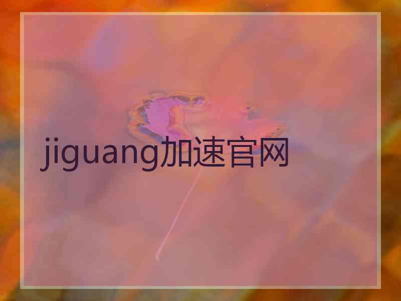 jiguang加速官网