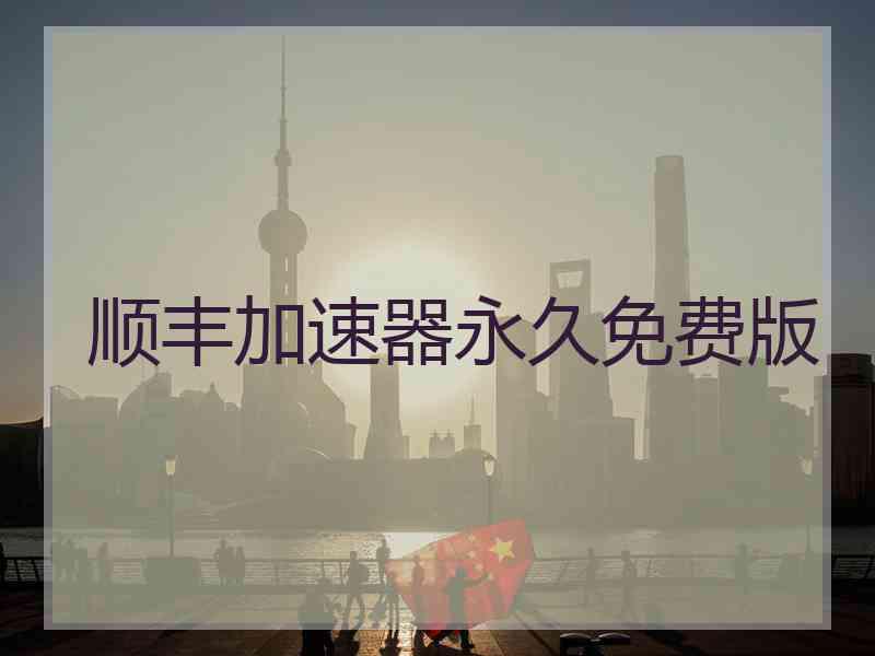 顺丰加速器永久免费版