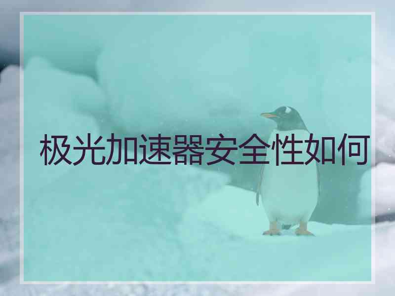 极光加速器安全性如何